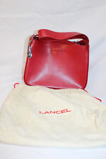 Red leather lancel for sale  Winsted