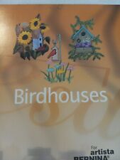 Artista Bernina OESD Birdhouses Embroidery Card No. Number A1002 Design Machine for sale  Shipping to South Africa