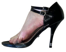 Black patent heels for sale  WATFORD