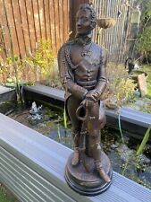 Large spelter figurine for sale  Shipping to Ireland