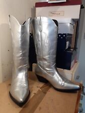 Womens silver cowboy for sale  LEAMINGTON SPA