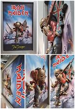 Iron Maiden Official VINTAGE 3D Eddie Figure Trooper Beer Framed Poster 2005 segunda mano  Embacar hacia Argentina