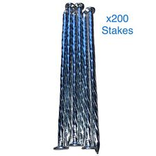 fence stakes galvanized for sale  Lincoln
