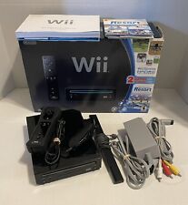 Consola Nintendo Wii con Wii Sports + Wii Sports Resort negra segunda mano  Embacar hacia Mexico