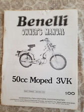 Ciclomotor Benelli 50cc 3VK manual de peças comprar usado  Enviando para Brazil