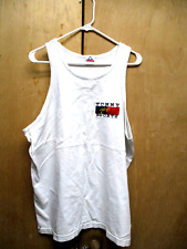 Camiseta regata masculina vintage anos 90 Tommy Hilfiger SPORTS tamanho XL feita nos EUA comprar usado  Enviando para Brazil