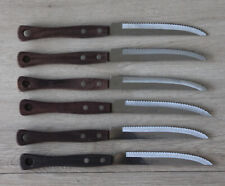 BERAM Messer rostfrei, Klinge mit Säge, Griffe Holz, Einzelteile gebraucht kaufen  Wedel
