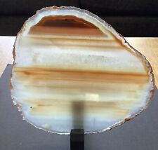 Polished agate slice d'occasion  Expédié en Belgium