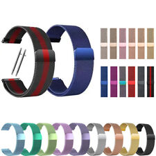 Pulseira de relógio magnética milanesa de malha pulseira inteligente universal 10-24mm comprar usado  Enviando para Brazil