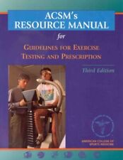 Resource manual acsm for sale  UK