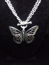 Fossil butterfly necklace for sale  Kingsport