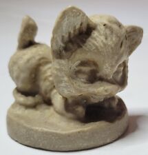 Estatueta inspirada em Littlest Pet Shop esculpida decoração de gato vintage feita à mão rara exclusiva comprar usado  Enviando para Brazil