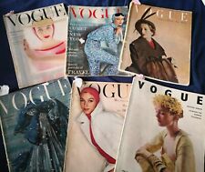 Vogue magazines 1949 for sale  TODMORDEN