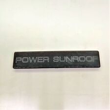 Power sunroof cover for sale  ROTHERHAM