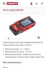 Hilti laser meter for sale  Dallas