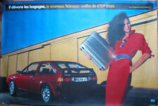 Affiche volkswagen scirocco d'occasion  Sablé-sur-Sarthe