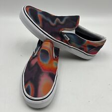 Vans Unisex Clásico Sin Cordones Aura Oscura Multicolor Zapatos de Patín Para Hombre 10,5 Wmn Años 12 segunda mano  Embacar hacia Argentina