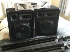 Amplifier speakers used for sale  UK
