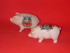 Crested china pigs for sale  STOKE-ON-TRENT