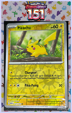 Pikachu 025 165 d'occasion  Rilhac-Rancon