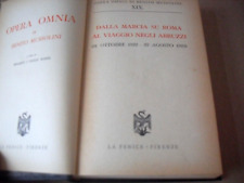 Opera omnia mussolini usato  Catania