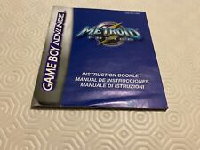 Usado, Metroid Fusion Manual Nintendo Gameboy Advance GBA PAL Reino Unido 100% Autêntico comprar usado  Enviando para Brazil