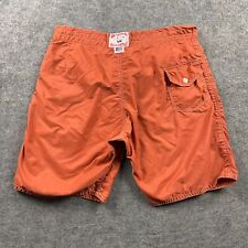 Birdwell Beach Britches Shorts Mens 38 Orange Nylon Trunks Swim Surf Made USA comprar usado  Enviando para Brazil