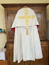 Chape liturgique blanche d'occasion  Lons-le-Saunier