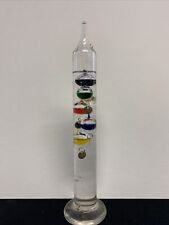 Glass galileo thermometer for sale  STAFFORD