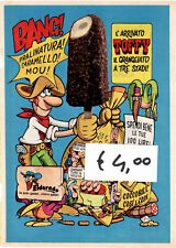 Vintage pubblicità gelati usato  Bari