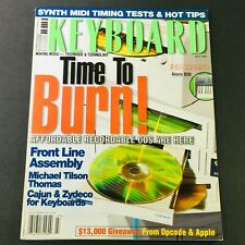 Revista de teclado julho de 1996 - Michael Tilson Thomas, Cajun & Zydeco para teclado, usado comprar usado  Enviando para Brazil