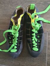 Zapatos de escalada Boreal Fusion Zephyr negros verdes afortunados para hombre EE. UU. 8 segunda mano  Embacar hacia Argentina