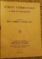 Primera Comunión de colección: un libro de preparación, por James G. Goold, alrededor de 1935, usado segunda mano  Embacar hacia Argentina