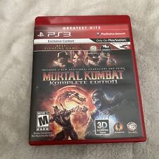 Mortal Kombat Komplete Edition PS3 Sony Playstation 3 jogo e estojo sem manual comprar usado  Enviando para Brazil