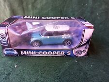 Mini Cooper S a escala de coche controlado por radio azul oficial segunda mano  Embacar hacia Argentina