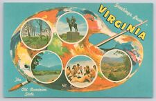 Postcard multiview virginia for sale  Bourbonnais
