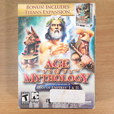 Usado, VINTAGE Age of Mythology PC Big Box Game BÔNUS EXPANSÃO TITANS comprar usado  Enviando para Brazil