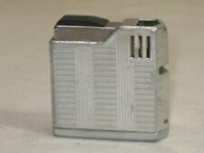 vintage JJJ Triumph Electronic Lighter wide short body silver-tone, used for sale  Shipping to South Africa