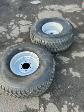 Pair turf tyres for sale  HOLMFIRTH