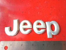 1993-1998 Jeep Grand Cherokee capô dianteiro emblema placa de identificação emblema metal  comprar usado  Enviando para Brazil