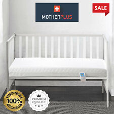 MotherPlus Cot Bed Mattress - Quilted, Waterproof & Thick - 120x60cm & 140x70cm, used for sale  Shipping to South Africa