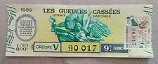 Gueules cassées 1959 d'occasion  Langeais