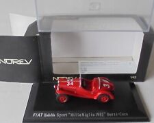 Fiat Balilla Sport Mille Miglia #34 1/43 modelo fundido vermelho Norev comprar usado  Enviando para Brazil