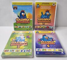 Galinha Pintadinha - DVD Lote de 4 (1 lacrado) comprar usado  Enviando para Brazil
