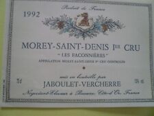 étiquette vin morey d'occasion  Dijon