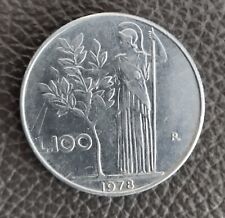 MONEDA ITALIANA L100 LIRAS 1978 ¡Hermosa moneda! segunda mano  Embacar hacia Argentina
