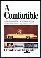 Occasion, 1967 Chevrolet Impala Ss Convertible Jaune Voiture Vintage Photo Imprimé Annonce d'occasion  Expédié en Belgium