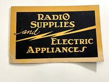 Radio supplies electric for sale  Mantorville