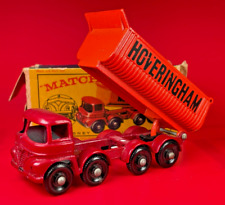 Caminhão basculante Foden Hoveringham Lesney Matchbox #17 BPW com caixa original tipo D comprar usado  Enviando para Brazil
