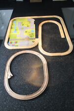 Wooden train track for sale  ROTHERHAM